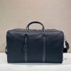 Re-Nylon and Saffiano Leather Duffle Bag